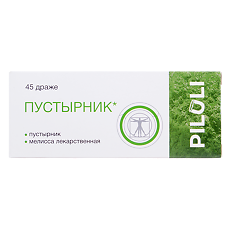 Купить PILULI Пустырник драже массой 180 мг 45 шт цена