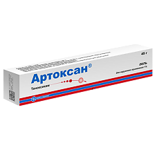 Изображение товара Артоксан гель для наружного применения 1 % 45 г 1 шт