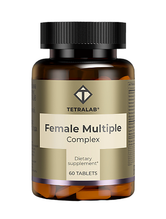 Tetralab Витаминный комплекс для женщин Female Multiple таблетки покрыт.об. массой 1100 мг 60 шт