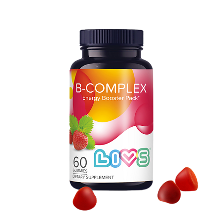 Изображение товара LIVS Комплекс Витаминов группы В плюс Витамин С фруктовые пастилки 60 шт