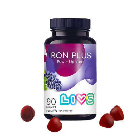 Изображение товара LIVS Комплекс Мультивитаминов Железо Плюс жевательные пастилки 90 шт 2,5 г