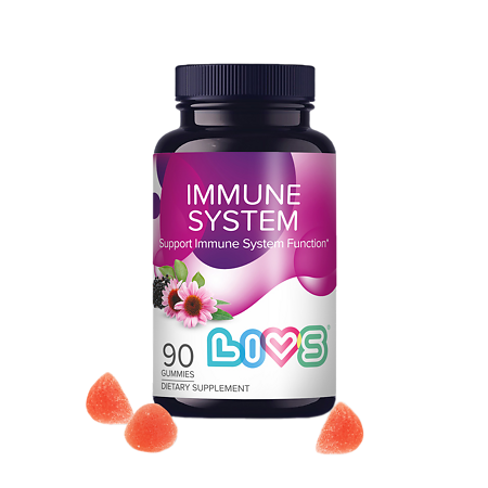 Изображение товара LIVS Комплекс Иммун с Бузиной, Прополисом и Эхинацеей, жевательные пастилки 90 шт