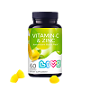 LIVS Витамин С плюс Цинк / Vitamin C+Zn со вкусом фруктов и ягод (лимонное мороженое) мармеладные пастилки массой 3 г 60 шт