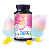 LIVS Кальций плюс Витамин D3 / Calcium+Vitamin D3 со вкусом сахарной ваты, фруктов и ягод жевательные пастилки массой 3 г 60 шт