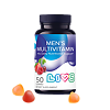 LIVS Комплекс Мультивитаминов для мужчин со вкусом фруктов и ягод (клубника, вишня, малина) мармеладные пастилки массой 3,7 г 50 шт