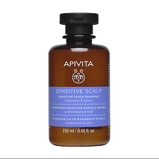 Купить Apivita Sensitive Scalp Шампунь для чувствительной кожи головы с Пребиотиками и Медом 250 мл 1 шт цена