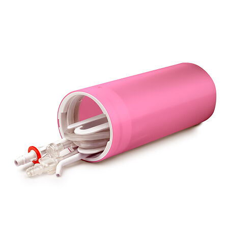 Ирригатор для полости рта портативный Little Doctor LD-A3 AquaJet розовый 1 шт