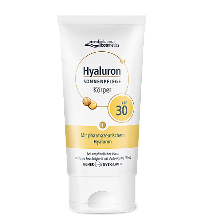 Medipharma Cosmetics Hyaluron Солнцезащитный крем для тела SPF30 150 мл 1 шт