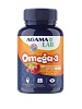 Омега-3 Agama Lab со вкусом вишни или со вкусом Мультифрукт капсулы массой 700 мг, 120 шт