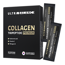 Купить <strong>Коллаген</strong> Трипептид Премиум UltraBalance Collagen Tripeptide порошок по 1,9 г саше-пакет 30 шт цена