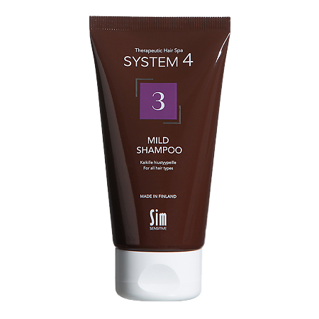 System 4 Mild Shampoo Терапевтический шампунь №3 для ежедневного применения 75 мл 1 шт