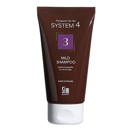 Изображение товара System 4 Mild Shampoo Терапевтический шампунь №3 для ежедневного применения 75 мл 1 шт