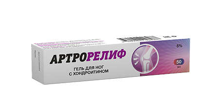 Артрорелиф с хондроитином 5% гель для тела 50 г 1 шт