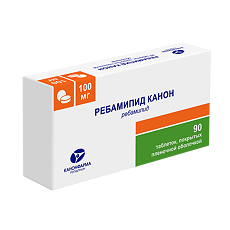 Купить Ребамипид Канон таблетки покрыт.плен.об. 100 мг 90 шт цена