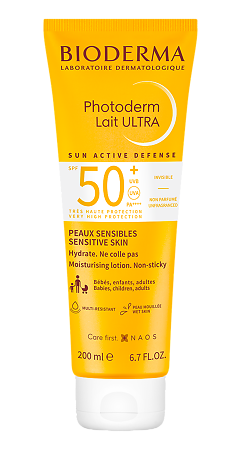 Изображение товара Bioderma Lait ULTRA Солнцезащитное молочко SPF50+ 200 мл 1 шт