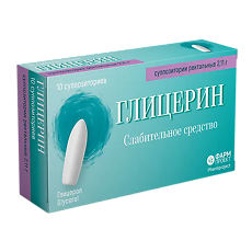 Изображение товара Глицерин суппозитории ректальные 2,11 г 10 шт