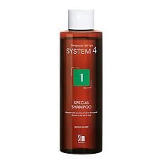 Изображение товара System 4 Special Shampoo Терапевтический шампунь №1 для нормальной и жирной кожи головы 250 мл 1 шт