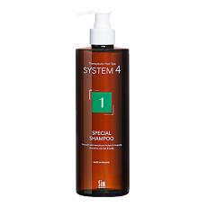 Изображение товара System 4 Special Shampoo Терапевтический шампунь №1 для нормальной и жирной кожи головы 500 мл 1 шт
