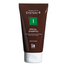 Изображение товара System 4 Special Shampoo Терапевтический шампунь №1 для нормальной и жирной кожи головы 75 мл 1 шт