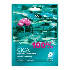 Купить Corimo Тканевая маска для лица Увлажнение 100% Cica 22 г 1 шт цена