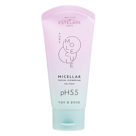 Institute Estelare Pure Molecule Мицеллярная гель-пенка с pH 5,5 для умывания лица 75 мл 1 шт