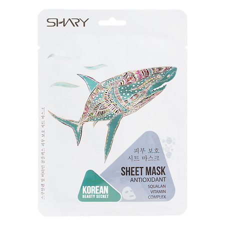 Изображение товара Shary Маска-антиоксидант для лица Сквалан и Комплекс витаминов 25 г 1 шт