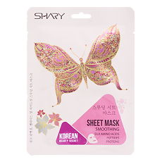 Купить Shary Маска-выравнивание для лица Пептиды, Протеины и Аминокислоты шелка 25 г 1 шт цена