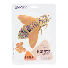 Купить Shary Маска питание для лица Мед и Маточное молочко 25 г 1 шт цена