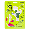 Mi-Ri-Ne Foot Detox Patch Детокс-патчи для ног с зеленым чаем Антиоксидант 2 шт