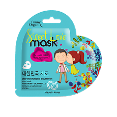 Купить Funny Organix Sweet Love Тканевая маска для лица Глубокое увлажнение и Питание для всех типов кожи 22 г 1 шт цена