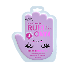 Купить Funny Organix Мультиувлажняющая маска-перчатки для ухода за кожей рук 36 г 1 шт цена