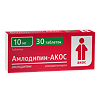 Амлодипин-АКОС таблетки 10 мг 30 шт