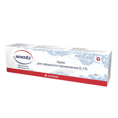 Изображение товара Момейд крем 0,1% 15 г для лечения дерматит и воспалений кожи