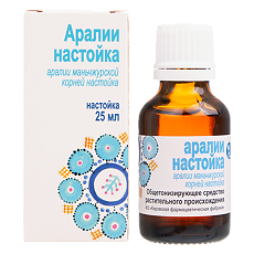 Купить Аралии настойка 25 мл 1 шт цена