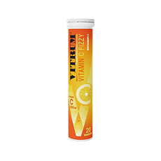 Купить Витрум витамин С таблетки шипучие 900 мг массой 3,8 г 20 шт цена