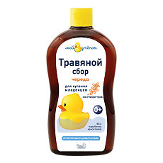 Изображение товара Мой Утенок Натуральный комплекс экстрактов трав для купания младенцев с первых дней жизни Череда 500 мл 1 шт