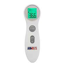 Купить Термометр инфракрасный Amrus AMIT-120 лобный 1 шт цена