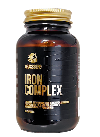 Grassberg Iron Complex Комплекс Железа капсулы массой 496 мг 60 шт