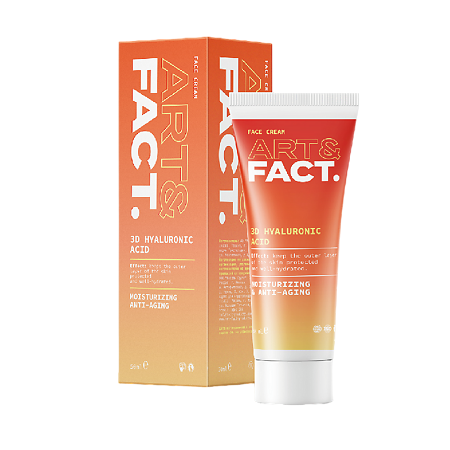 Изображение товара Art&Fact Крем для лица с низкомолекулярной гиалуроновой кислотой увлажняющий 3D Hyaluron Acid 2% 50 мл 1 шт