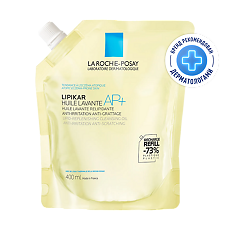 Изображение товара La Roche-Posay Lipikar Huile Lavante AP+ Масло очищающее для ванной и душа Refill см/блок 400 мл 1 шт