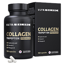 Купить Коллаген Трипептид Премиум UltraBalance Collagen Tripeptide капсулы 600 мг 120 шт цена