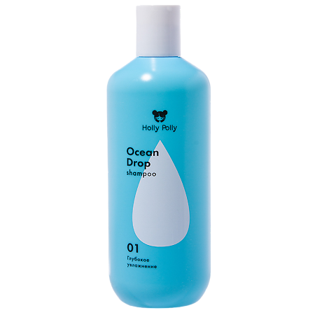 Изображение товара Глубоко увлажняющий шампунь Ocean Drop Holly Polly 400 мл для сухих и ломких волос
