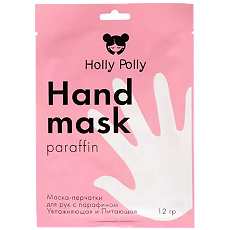 Купить Holly Polly Маска-перчатки для рук с парафином увлажняющая и питающая 12 г 10 шт цена