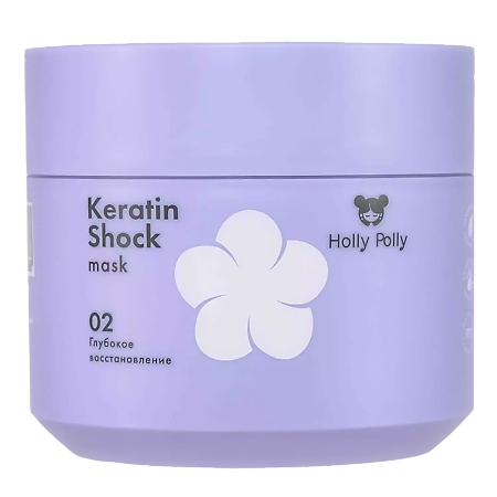 Holly Polly Маска для волос восстанавливающая Keratin Shock 300 мл 1 шт