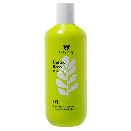 Изображение товара Holly Polly Шампунь обновляющий Detox Boss 400 мл натуральный безопасный