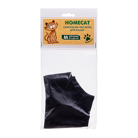Homecat намордник оксфорд для кошек М 12,5 см 1 шт