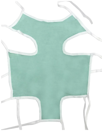 Homecat Vet попона послеоперационная большая для кошек 4-8 кг фланель 1 шт