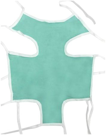 Homepet Vet № 1 попона послеоперационная для собак 38 см-47 см 1 шт