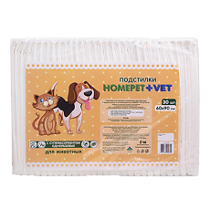 Купить Homepet Vet пеленки для животных впитывающие гелевые 60 см х 90 см 30 шт цена