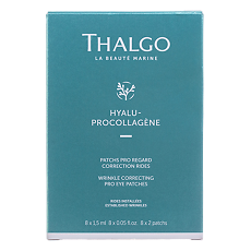 Купить Thalgo Hyalu-Procollagene Маски-патчи для кожи вокруг глаз разглаживающие морщины по 2 патча саше 8 шт цена